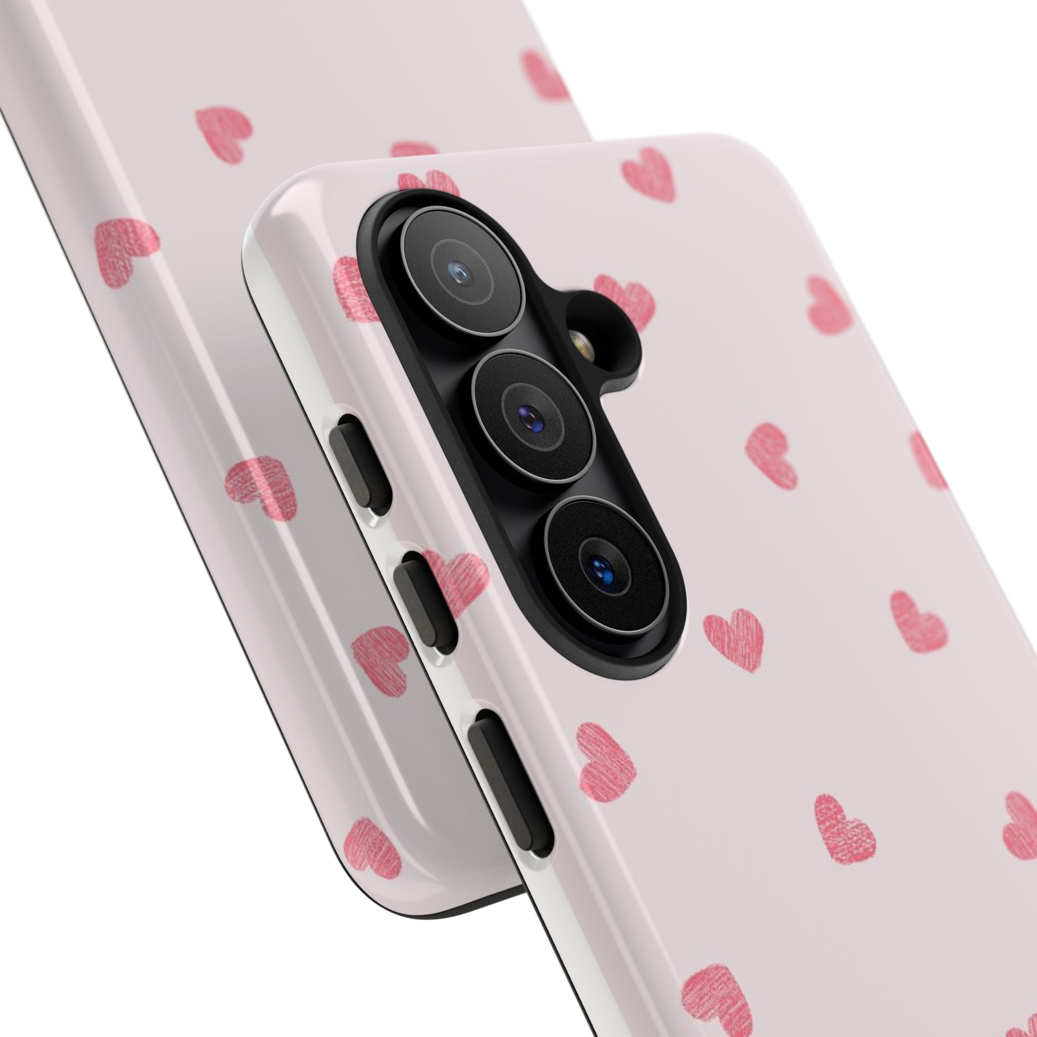 Cute Hearts Phone Case — 'Tough Cases' Protective Phone Cover
