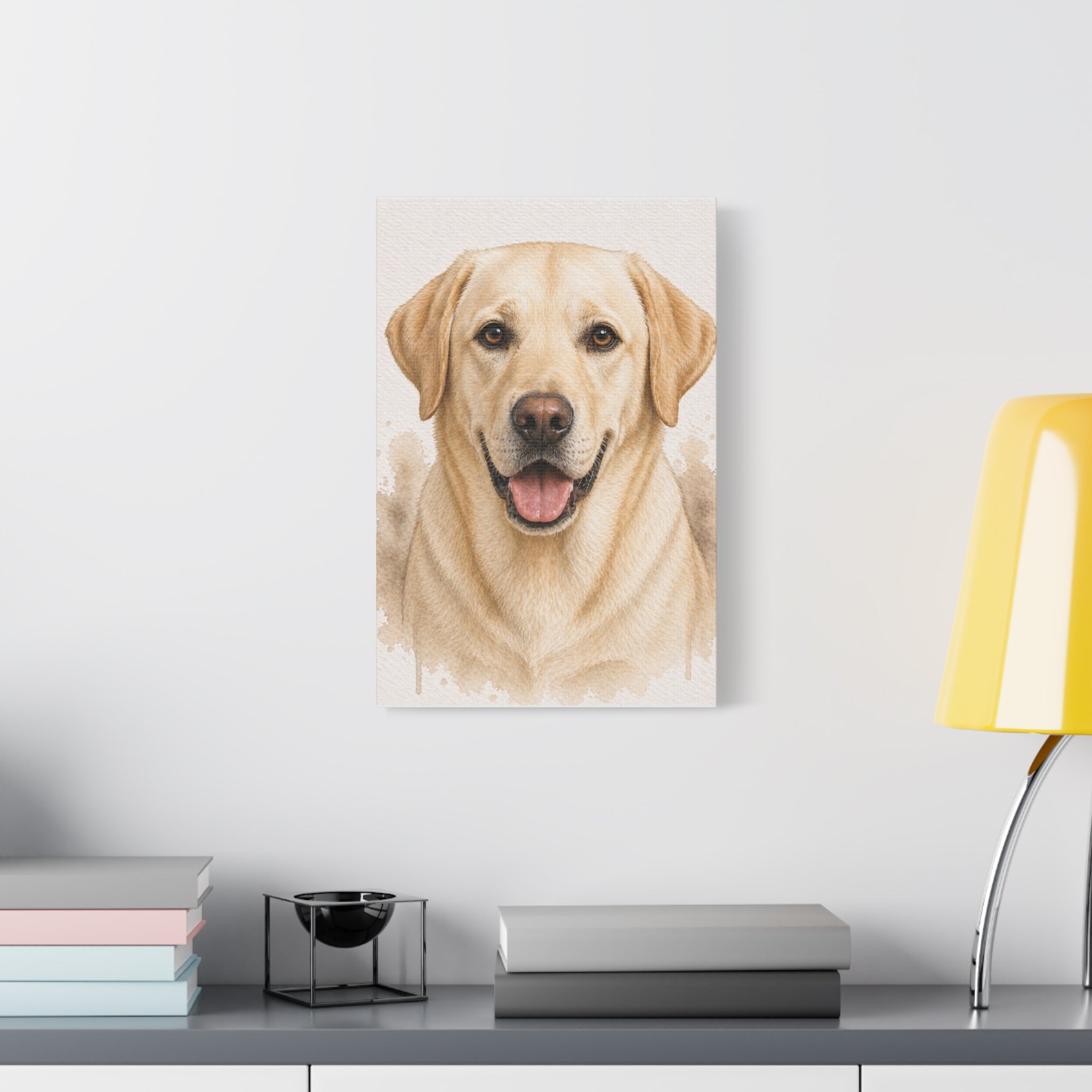 Labrador Canvas Wall Art — Matte Stretched Dog Lover Print