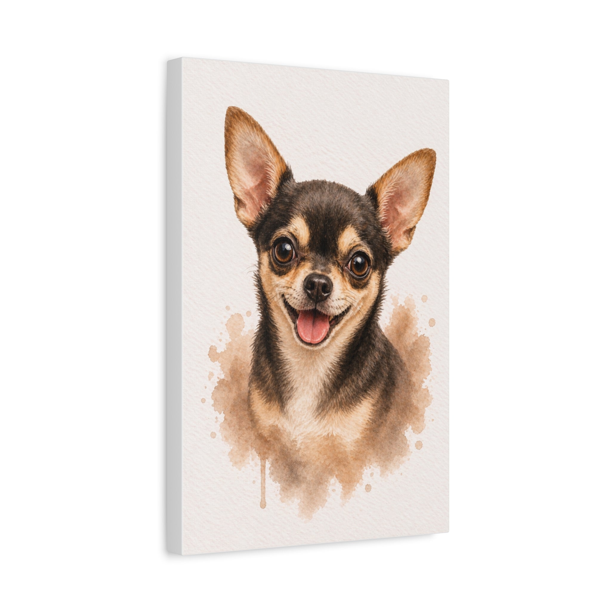 Chihuahua Canvas Wall Art — Matte Stretched Dog Lover Print