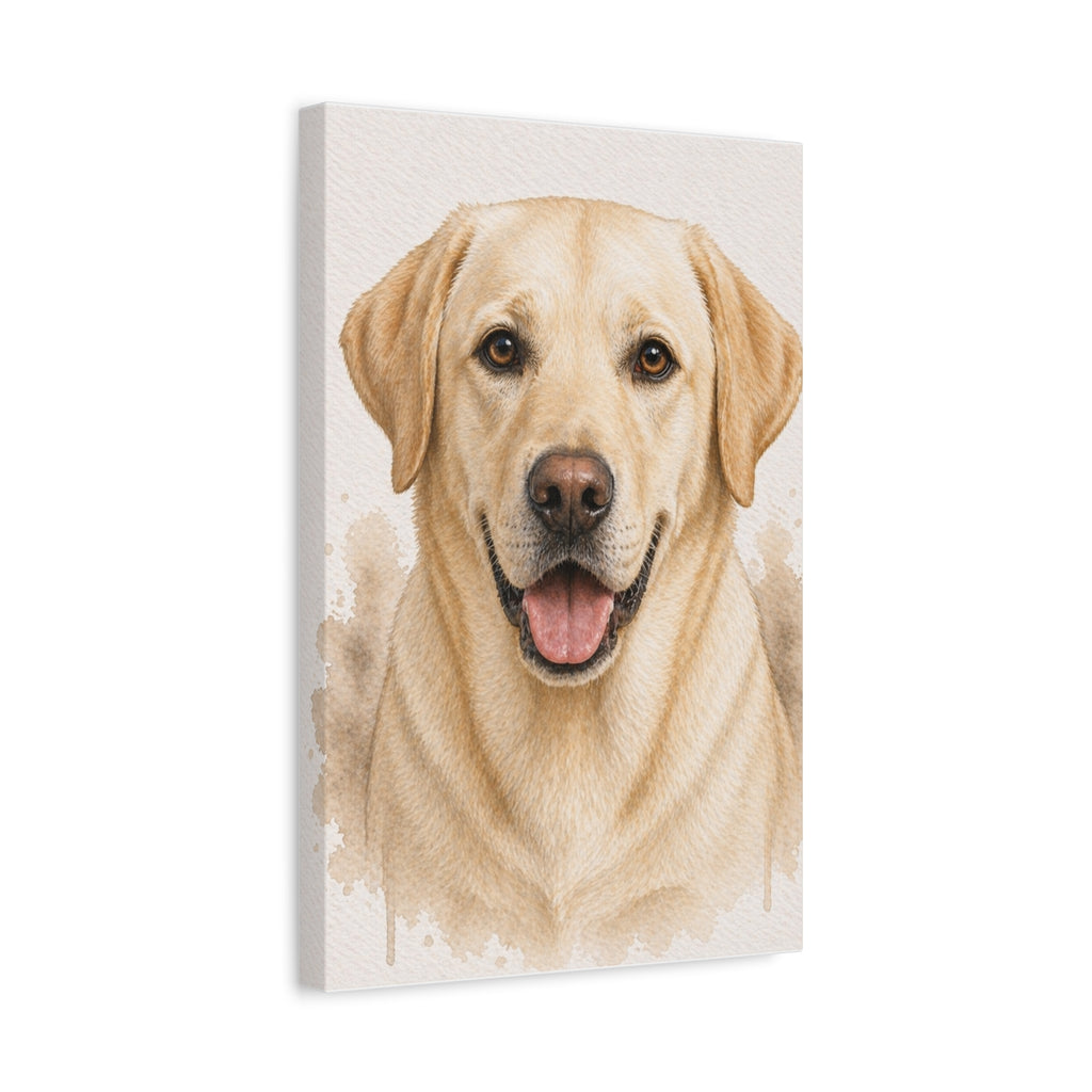Labrador Canvas Wall Art — Matte Stretched Dog Lover Print