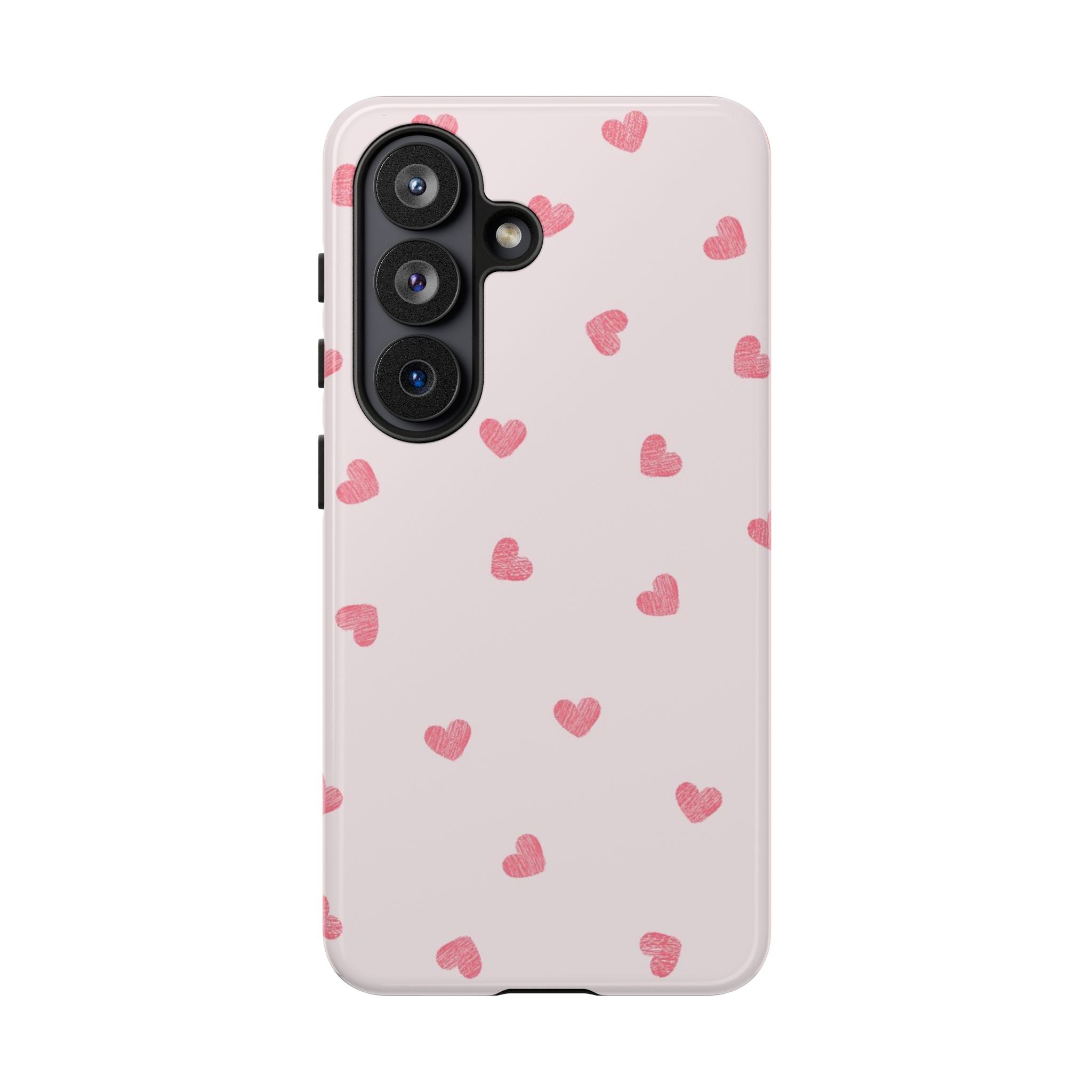 Cute Hearts Phone Case — 'Tough Cases' Protective Phone Cover