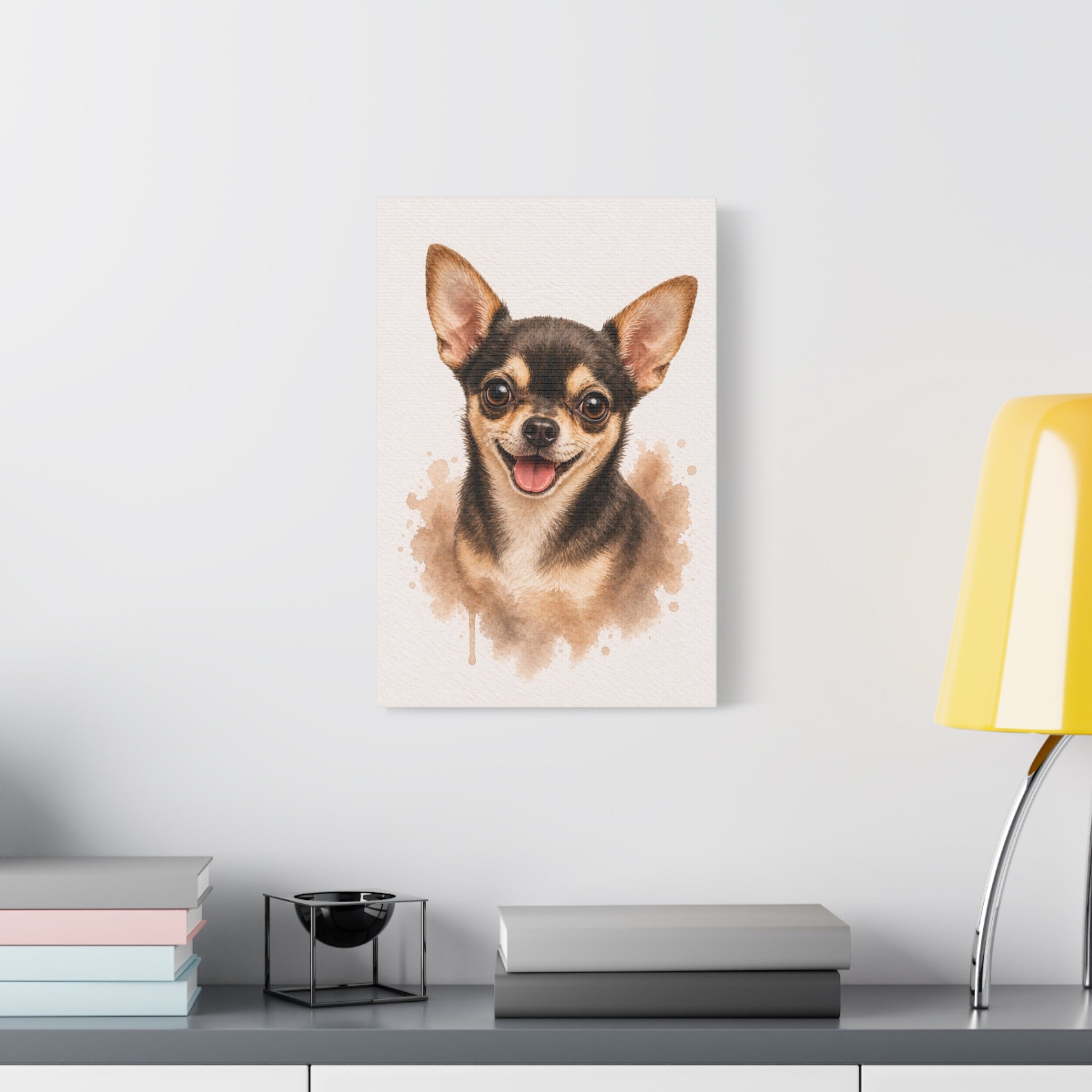 Chihuahua Canvas Wall Art — Matte Stretched Dog Lover Print