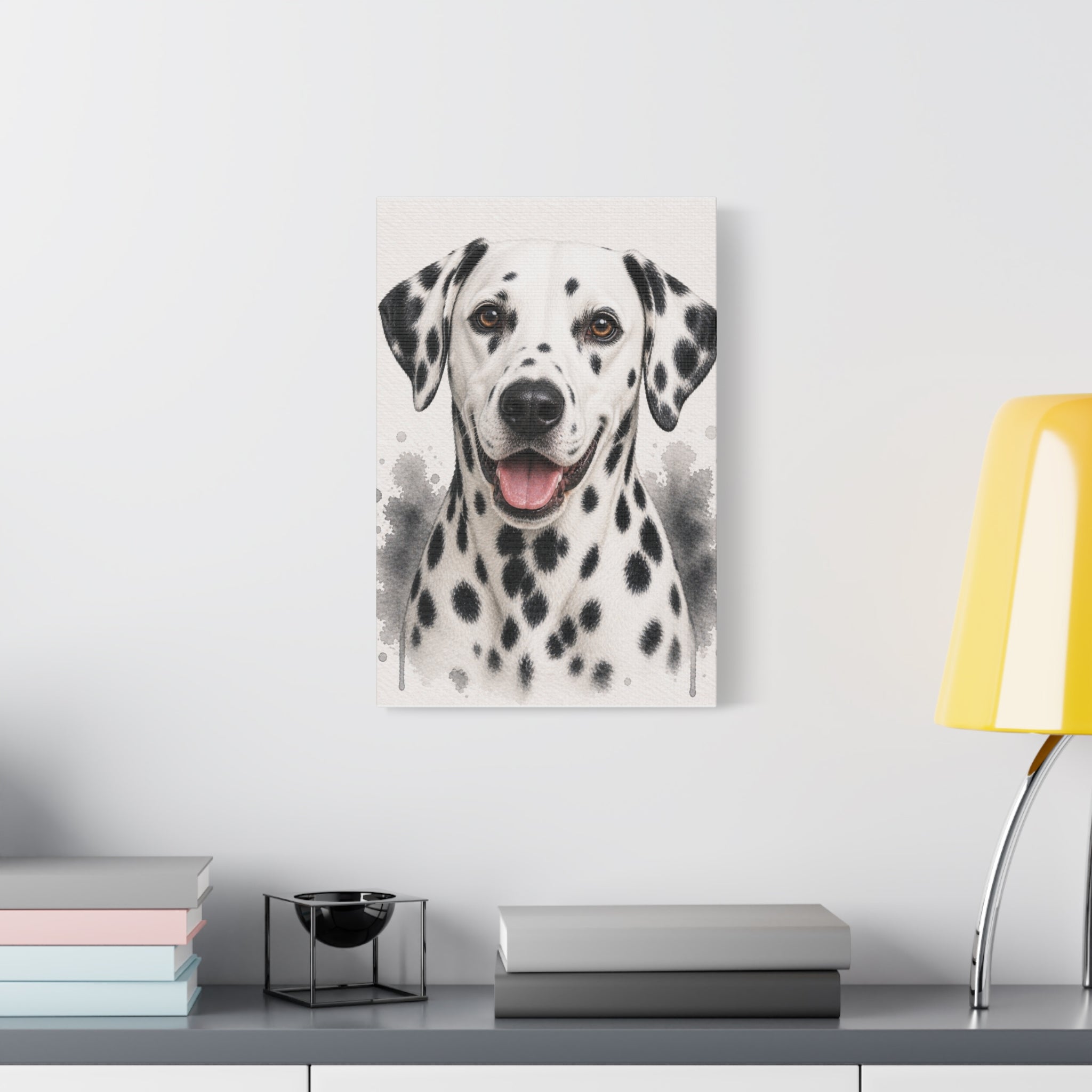 Dalmatian Canvas Wall Art — Matte Stretched Dog Lover Print