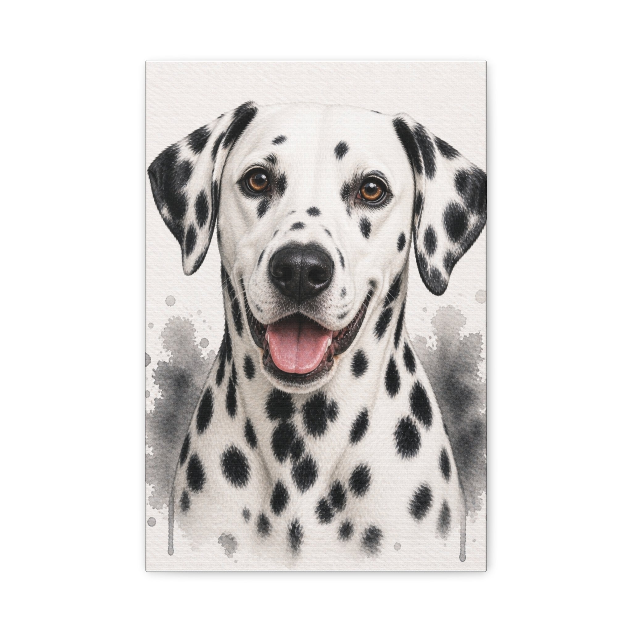 Dalmatian Canvas Wall Art — Matte Stretched Dog Lover Print