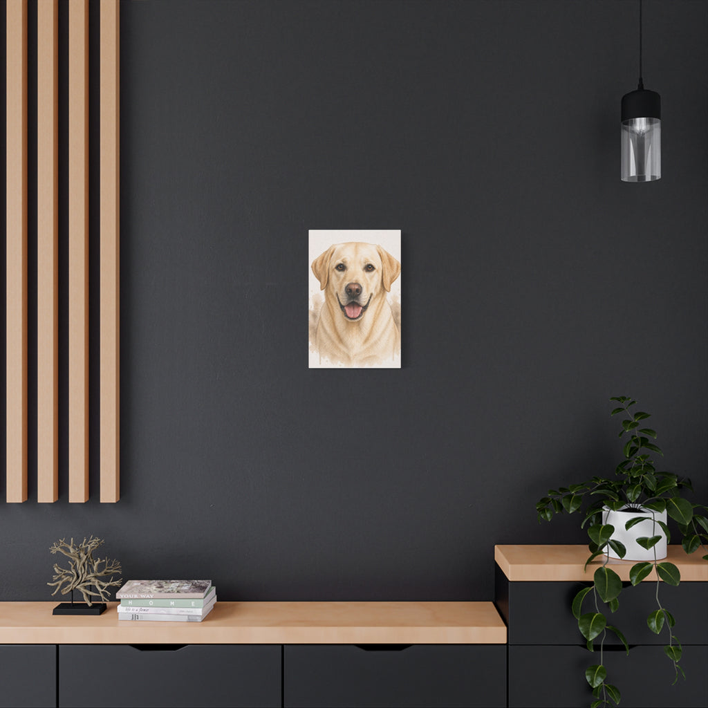 Labrador Canvas Wall Art — Matte Stretched Dog Lover Print