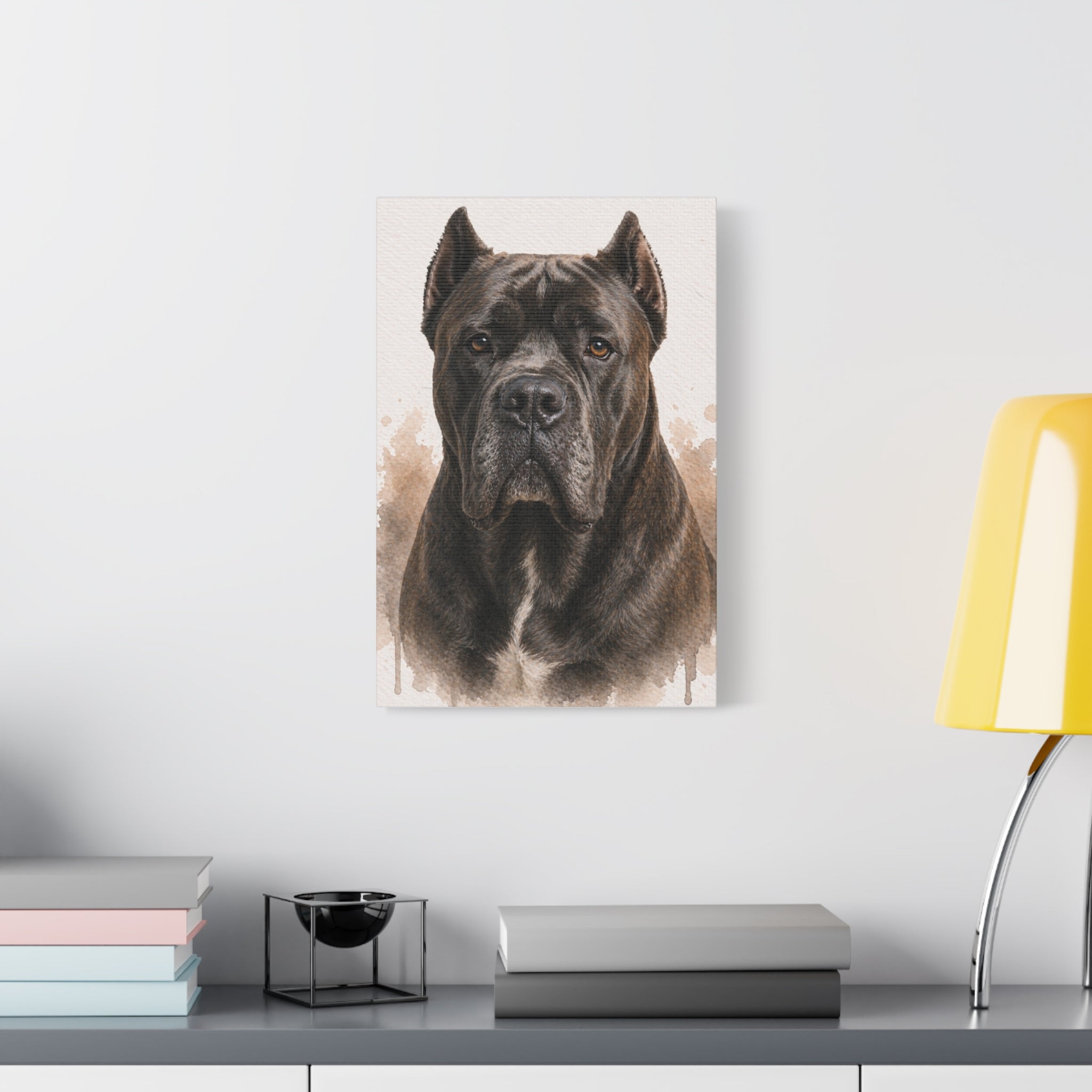 Cane Corso Canvas Wall Art — Matte Stretched Dog Lover Print