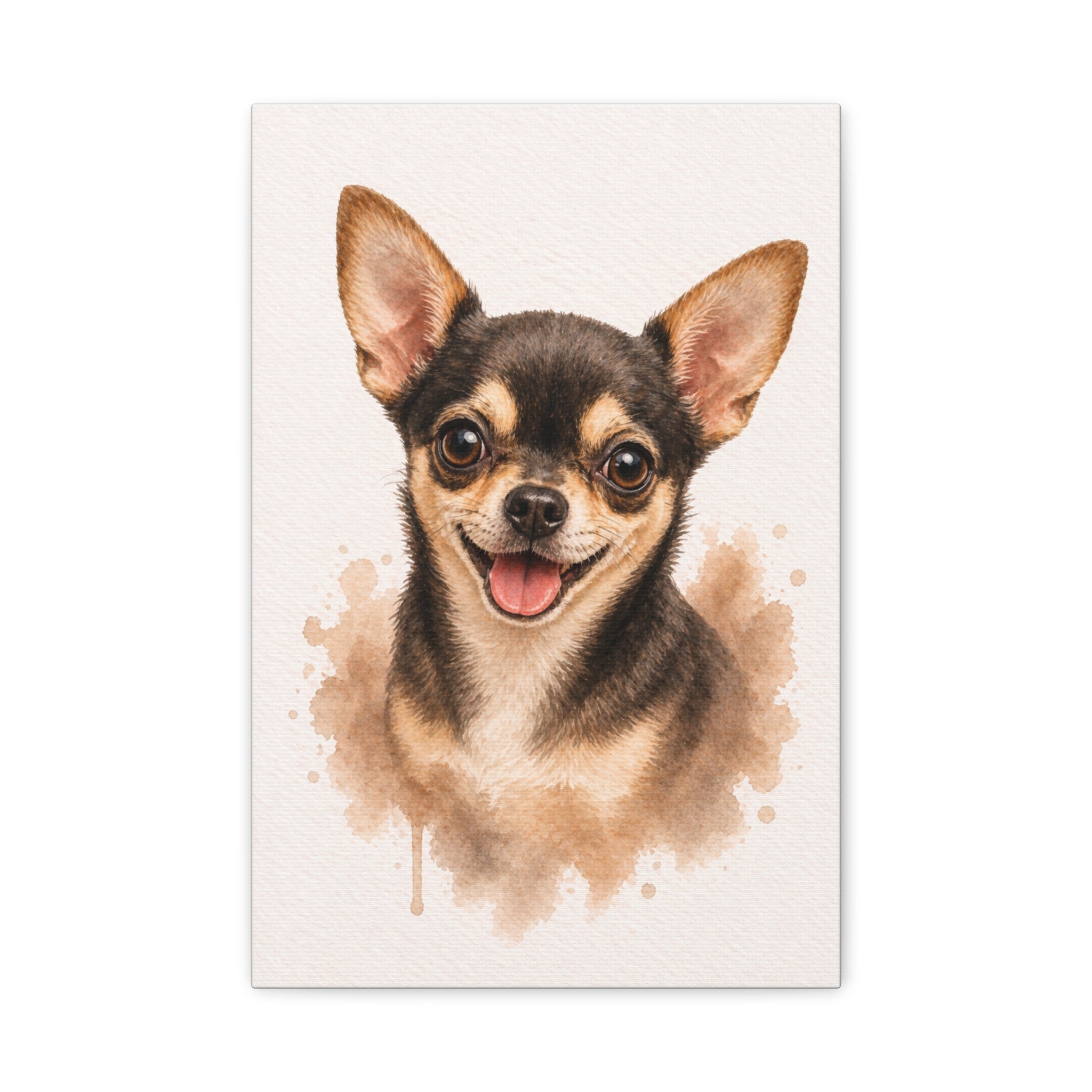 Chihuahua Canvas Wall Art — Matte Stretched Dog Lover Print
