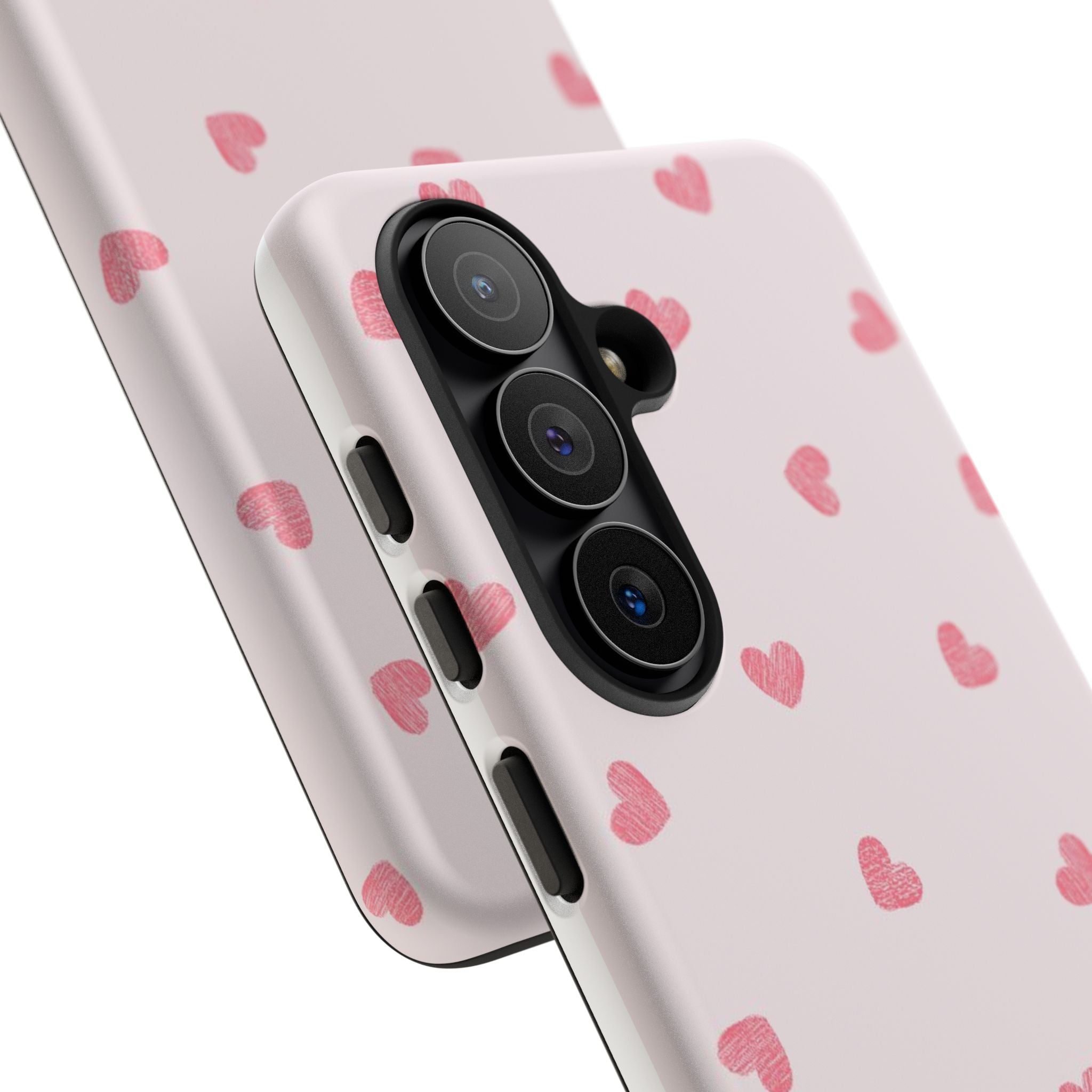 Cute Hearts Phone Case — 'Tough Cases' Protective Phone Cover